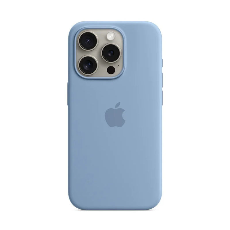 Apple iPhone 15 Pro Silicone Case with MagSafe Apple iPhone 15 Pro Silicone Case with MagSafe